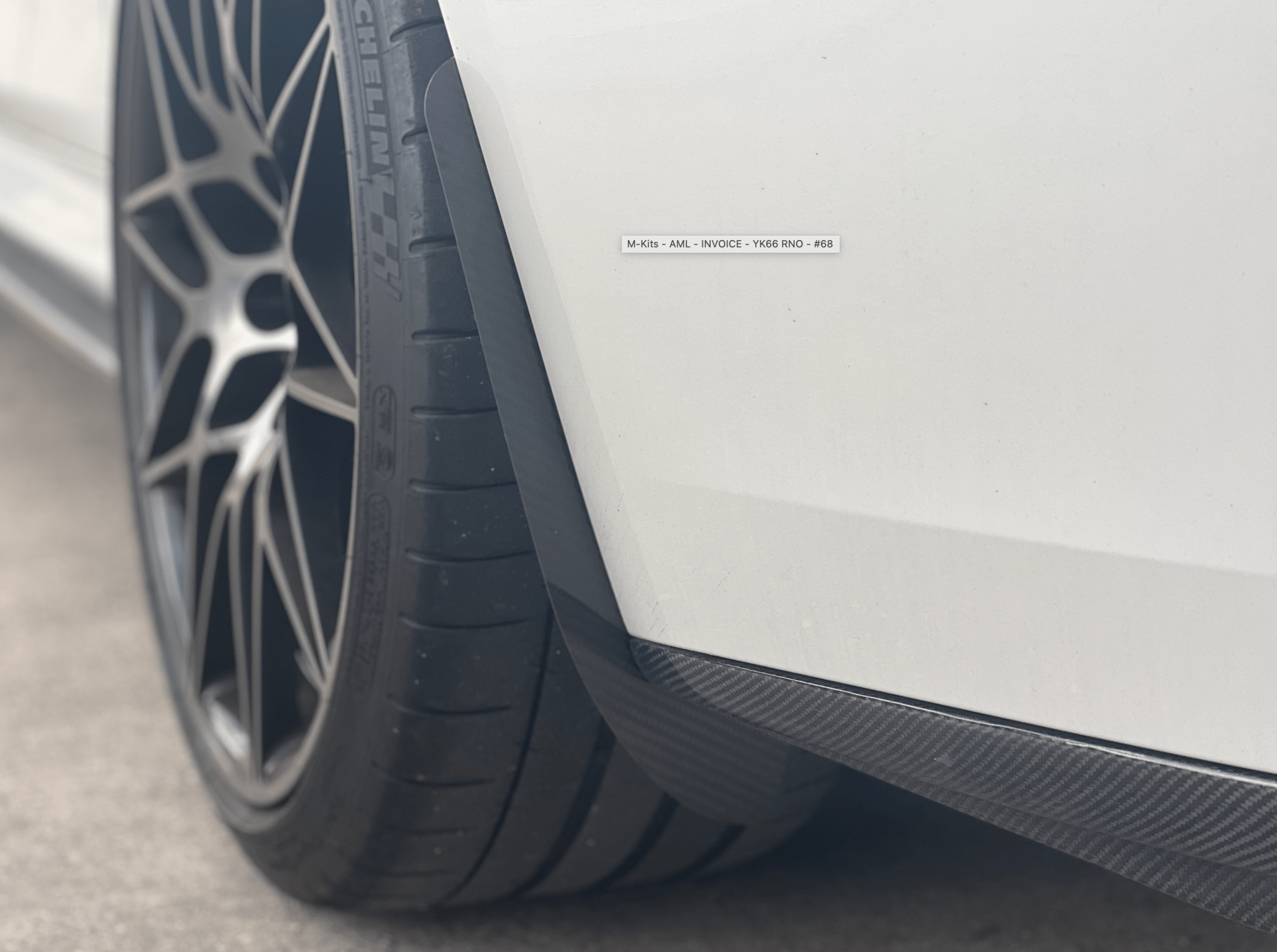 BMW F Series Carbon Fibre Arch Guards - KITS UK