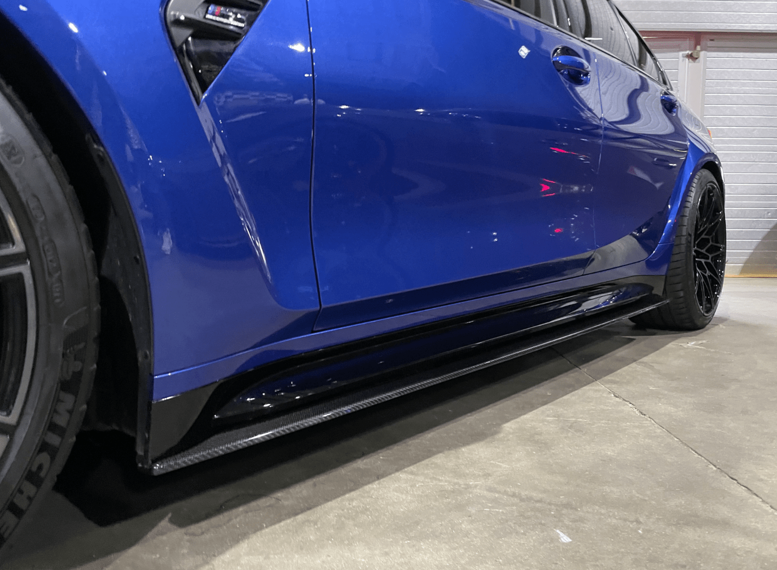 BMW M3 G80/G81 Carbon Fibre Side Extensions - KITS UK