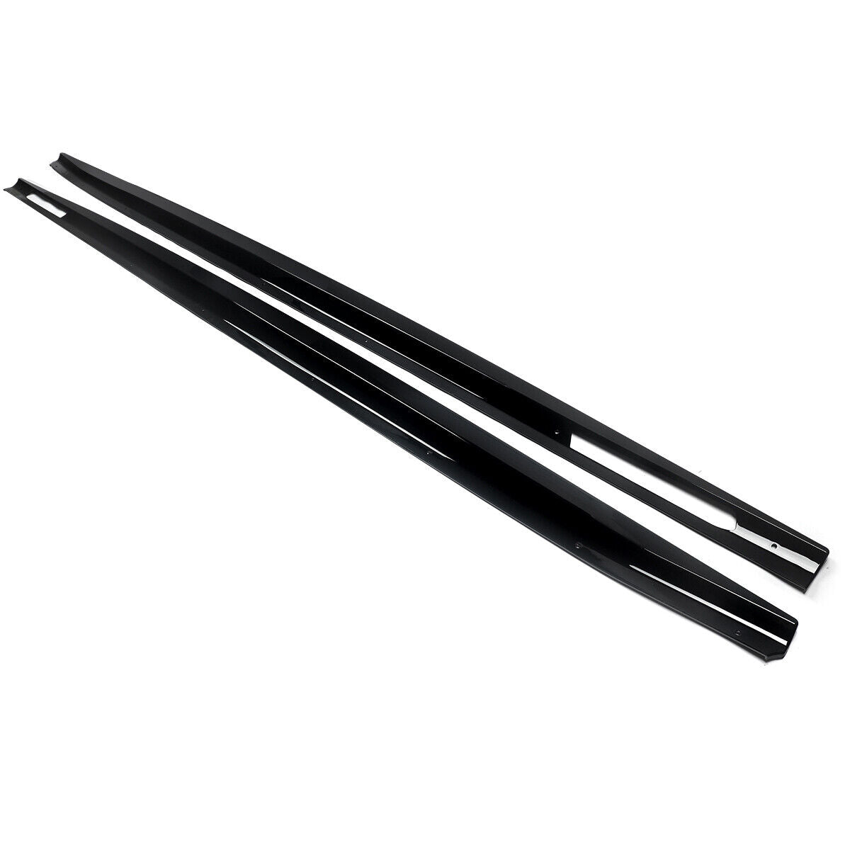 BMW 4 Series G22, G23, M Sport Side Extensions Pre - LCI (Gloss Black) - KITS UK