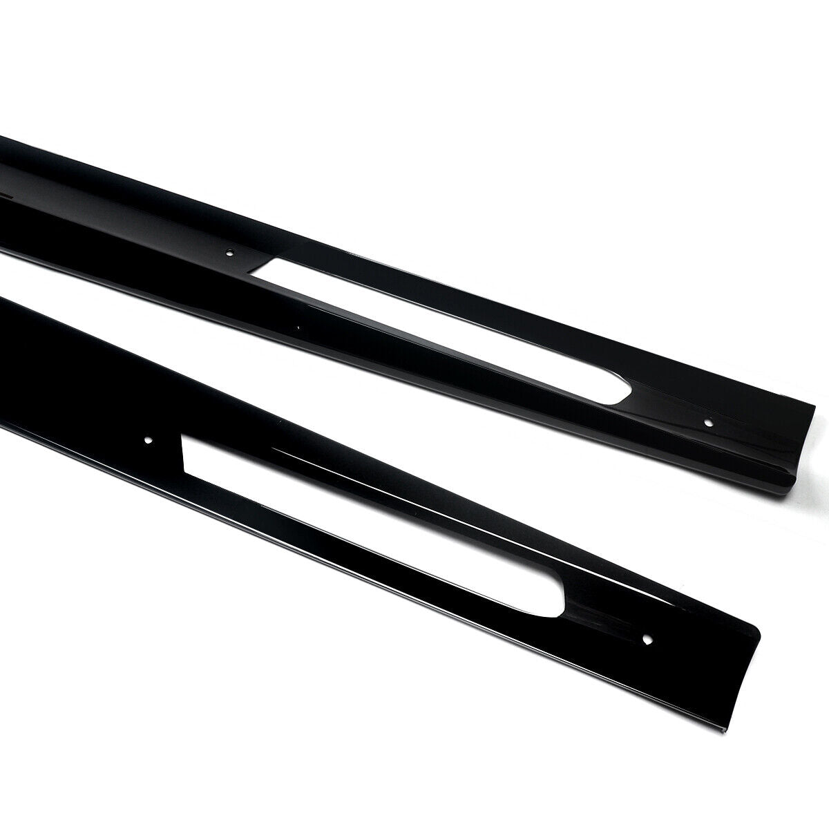 BMW 4 Series G22, G23, M Sport Side Extensions Pre - LCI (Gloss Black) - KITS UK