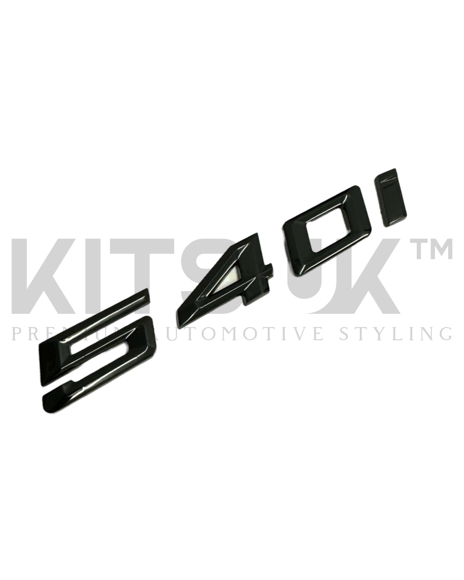 BMW F & G Series Black Tailgate Badges