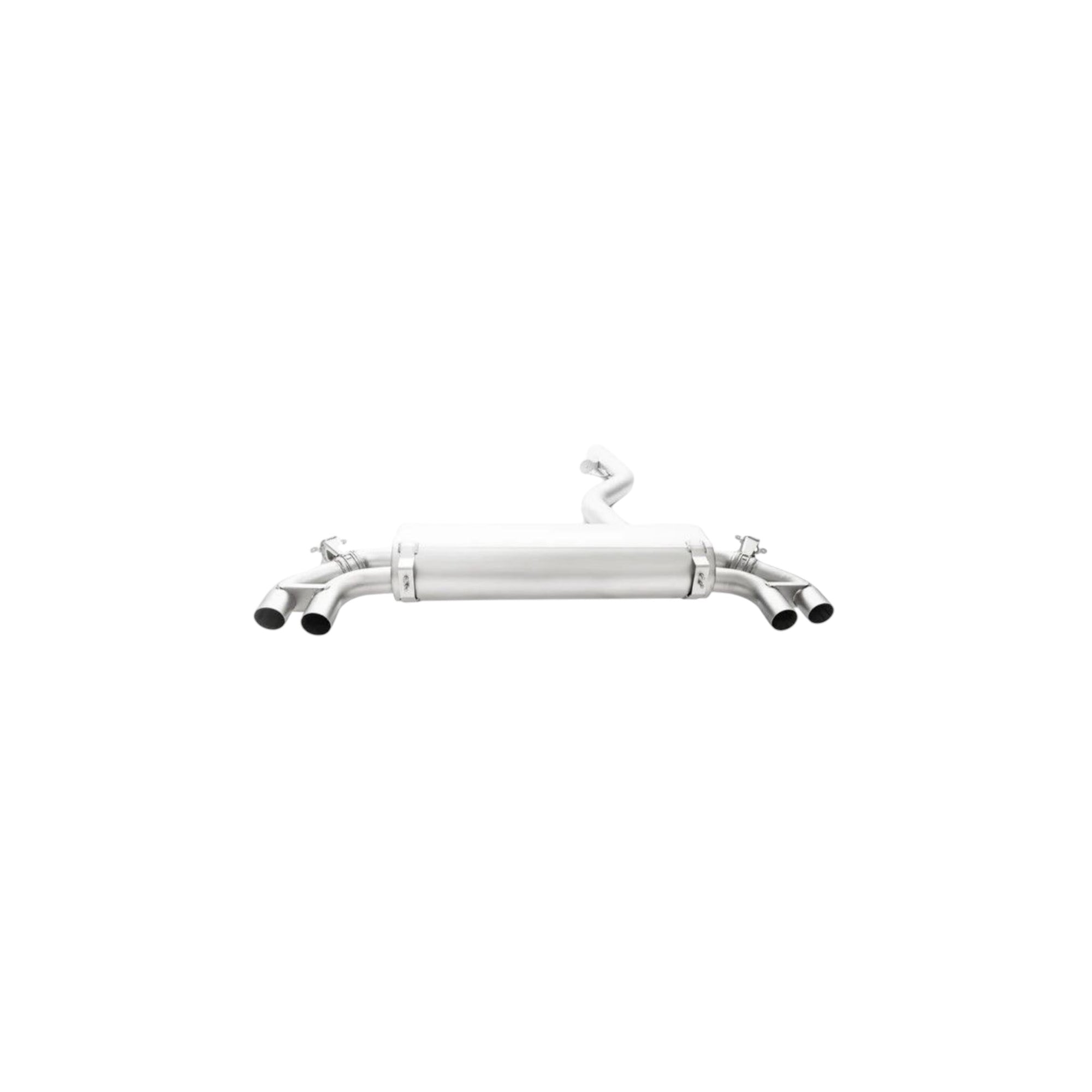 BMW 2 Series G42, Coupe M240i(x) 3.0l 275kW 11/2021=> (B58B30B, mit OPF/with GPF) Axle - back - system L/R quad: Sport exhaust centered for BMW M240i(x) Coupe incl. (EC - ) approval - KITS UK