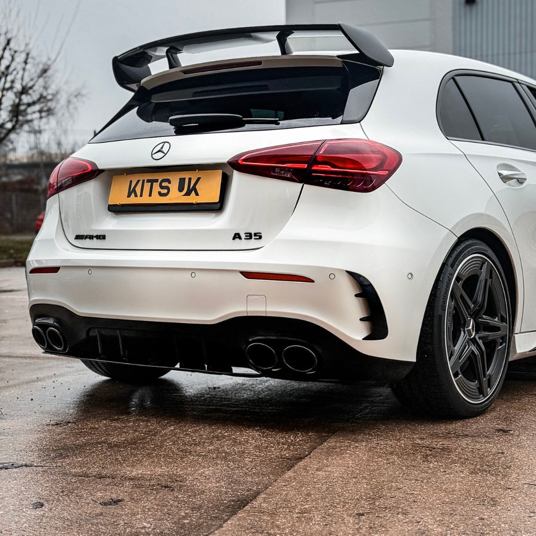 Mercedes A35 Quad Tips