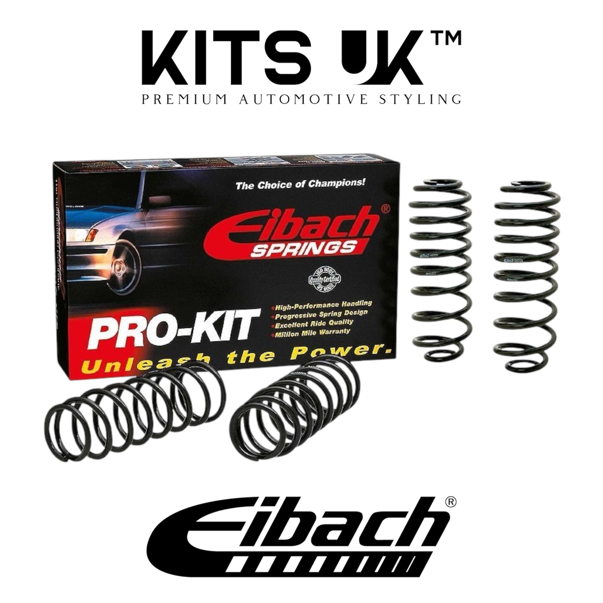 BMW F82/F83 M4 Eibach Pro - Kit Performance Spring Kit - Lowering front (approx.) 20 mm / Lowering rear (approx.) 5 - 10 mm - KITS UK