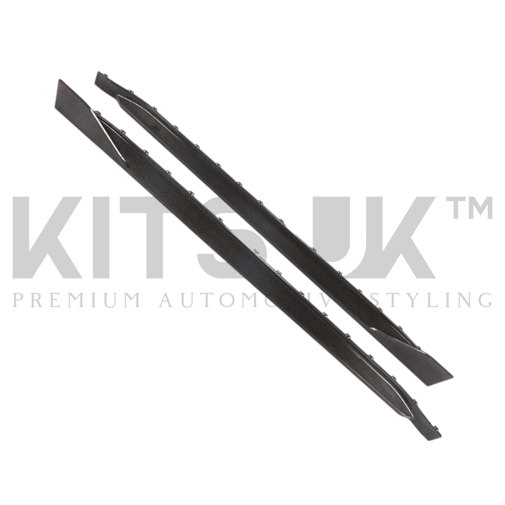BMW G82/G83 M4 - Carbon Fibre Replacement MP Style Side Extensions - KITS UK