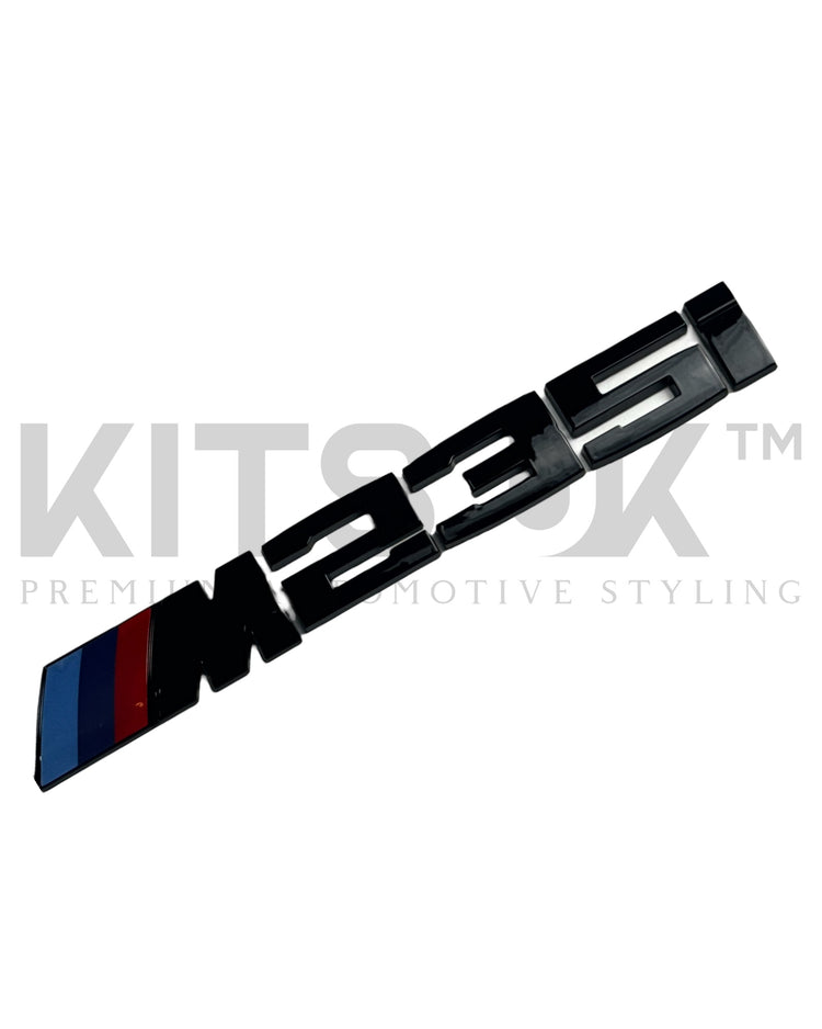 BMW M235i Black Tailgate Badge