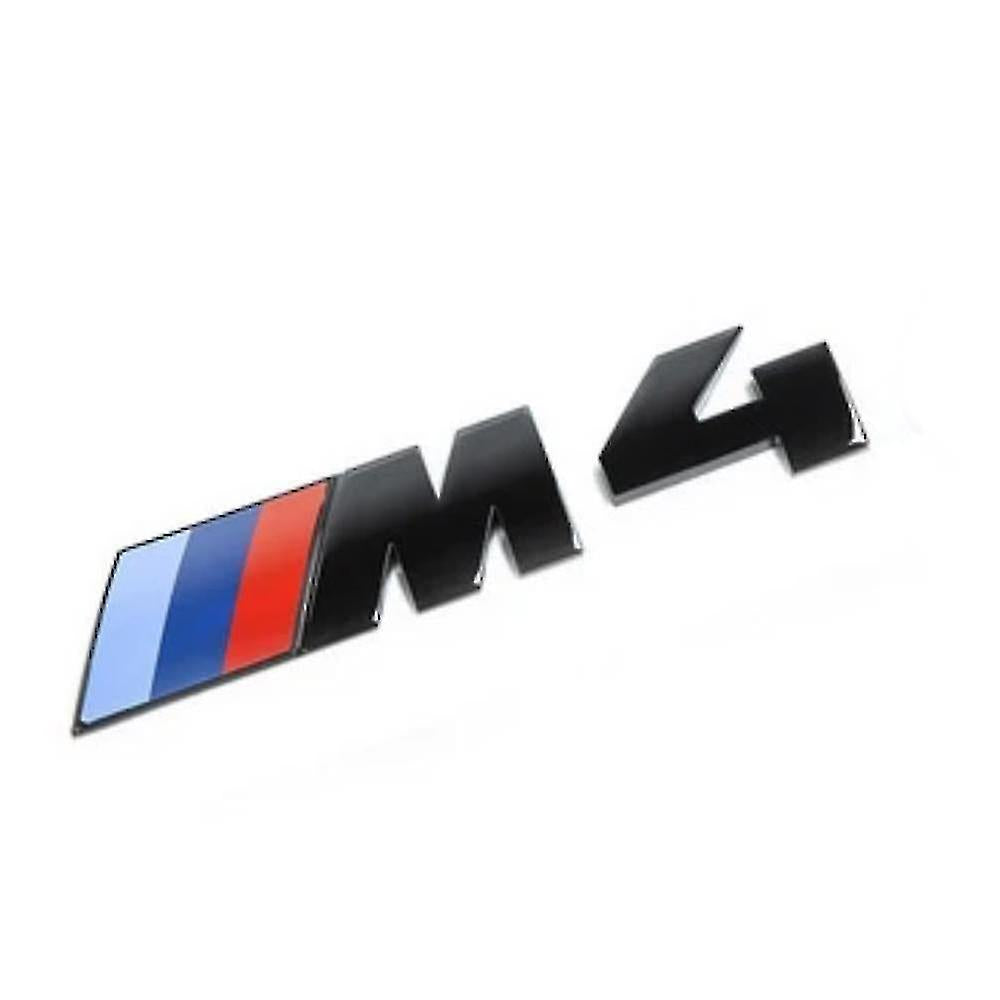BMW M4 Black Tailgate Badge