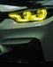 BMW F Series Yellow Daytime Running Lights