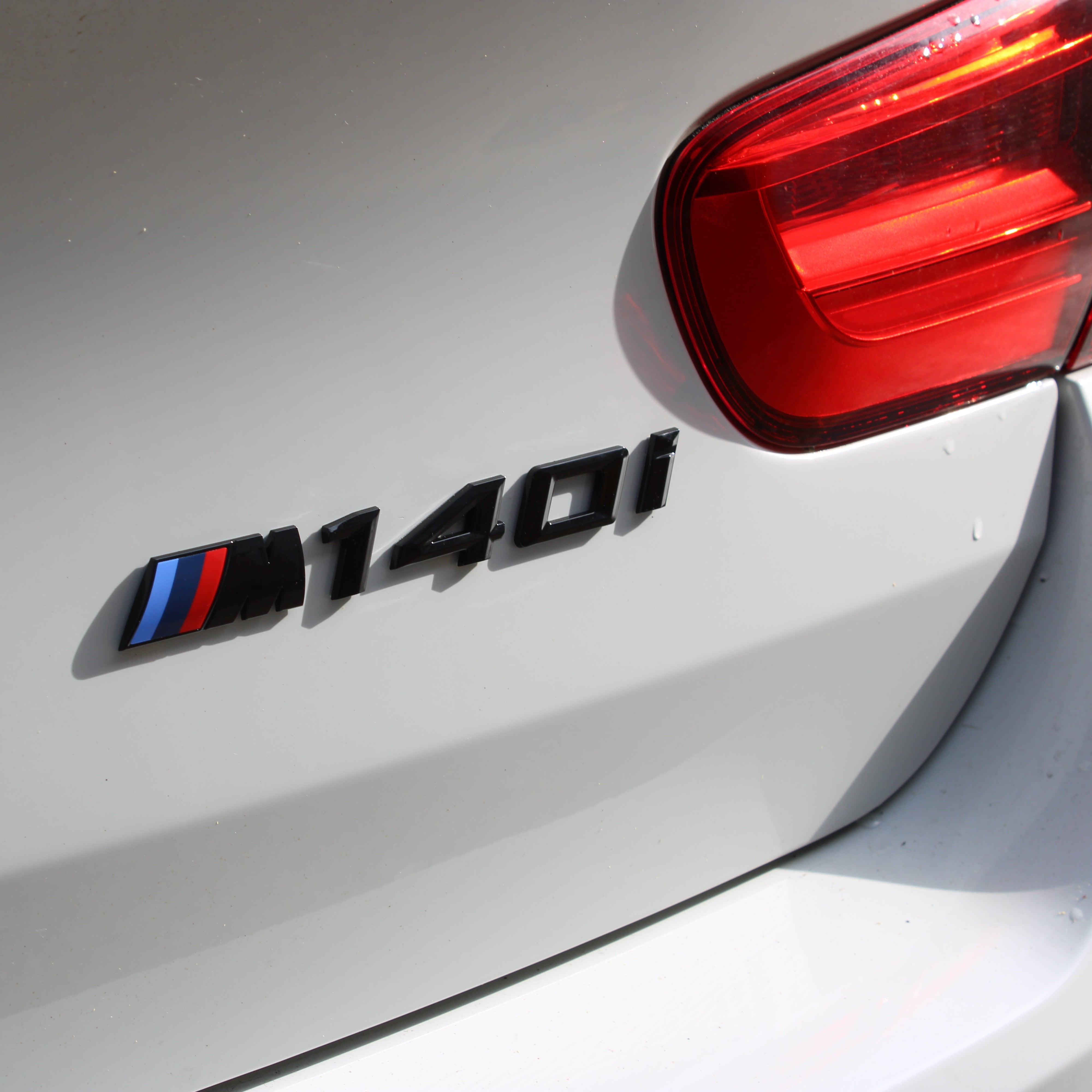 BMW M140i Black Tailgate Badge - KITS UK