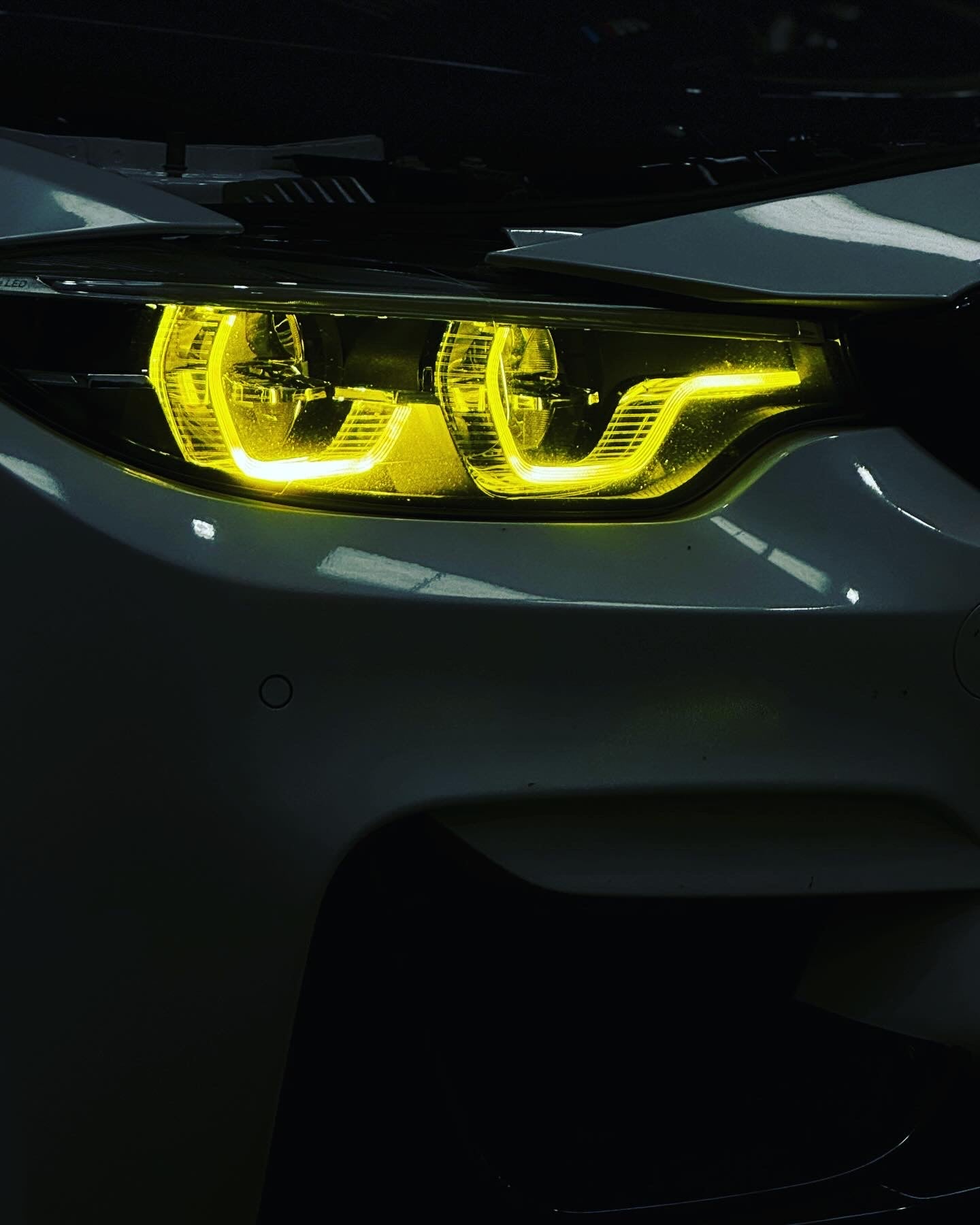 BMW F Series Yellow Daytime Running Lights