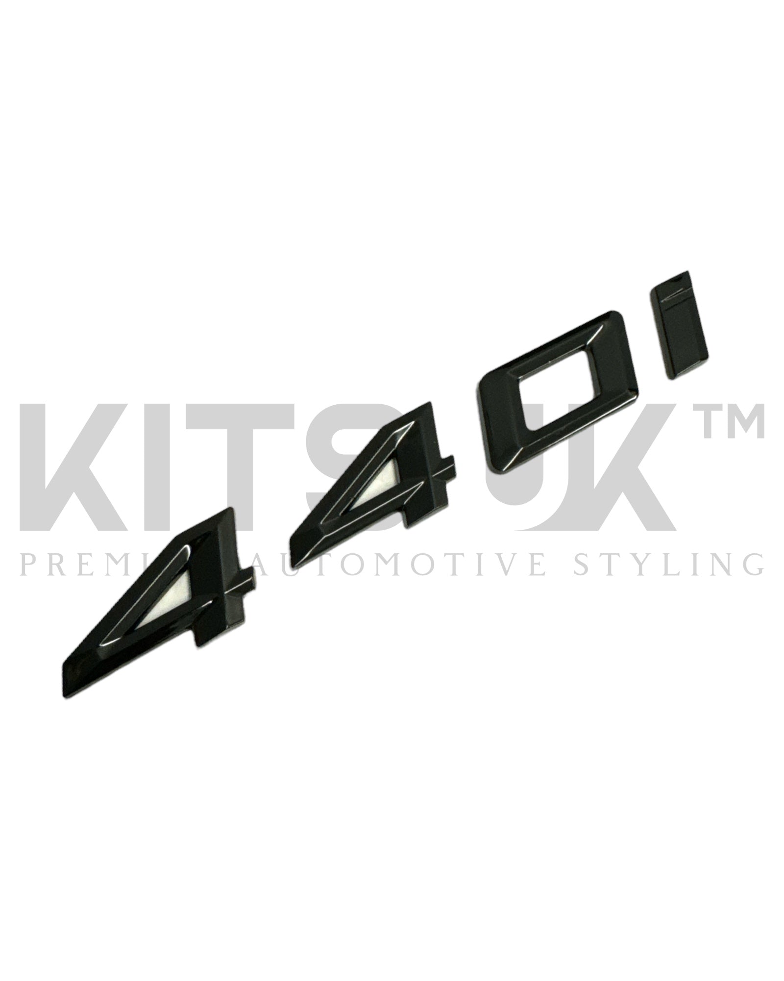 BMW F & G Series Black Tailgate Badges