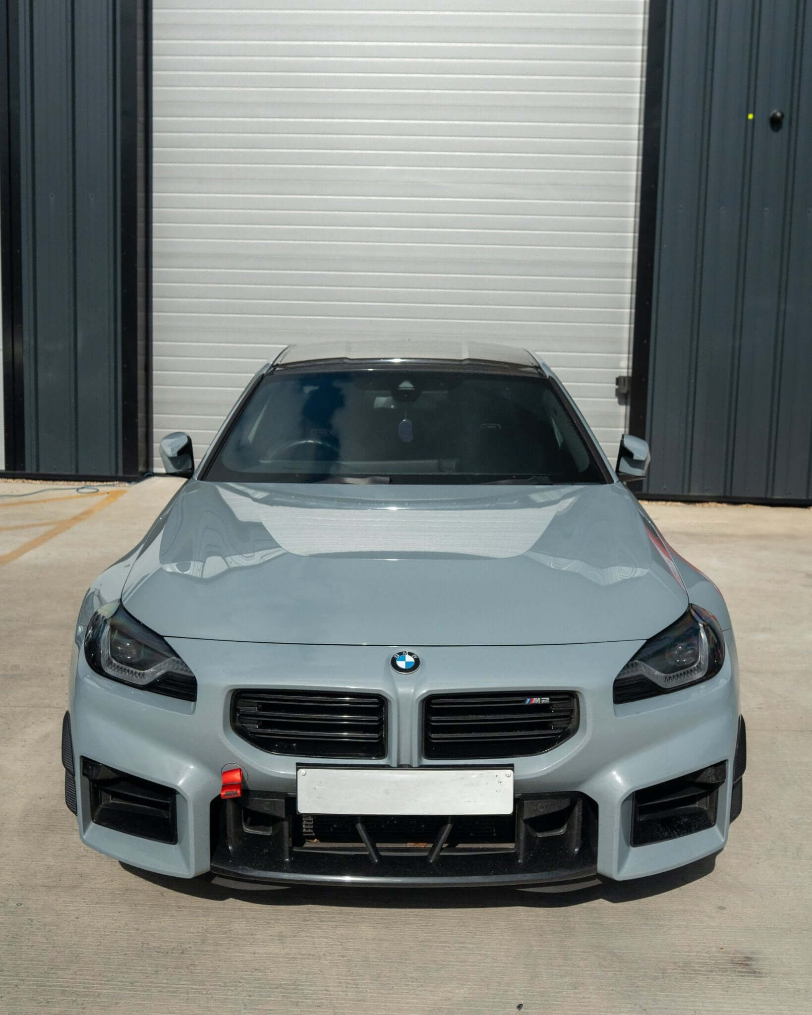 BMW G87 M2 CARBON FIBRE FRONT BUMPER CANARDS - KITS UK