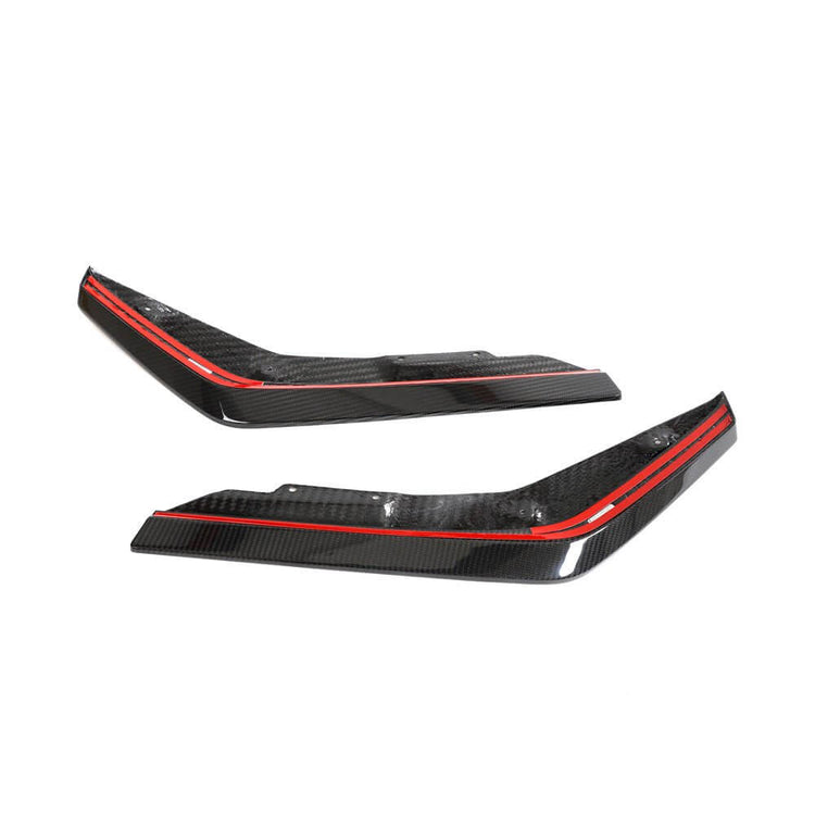 BMW G87 M2 Carbon Fibre Rear Bumper Corners - CT Design