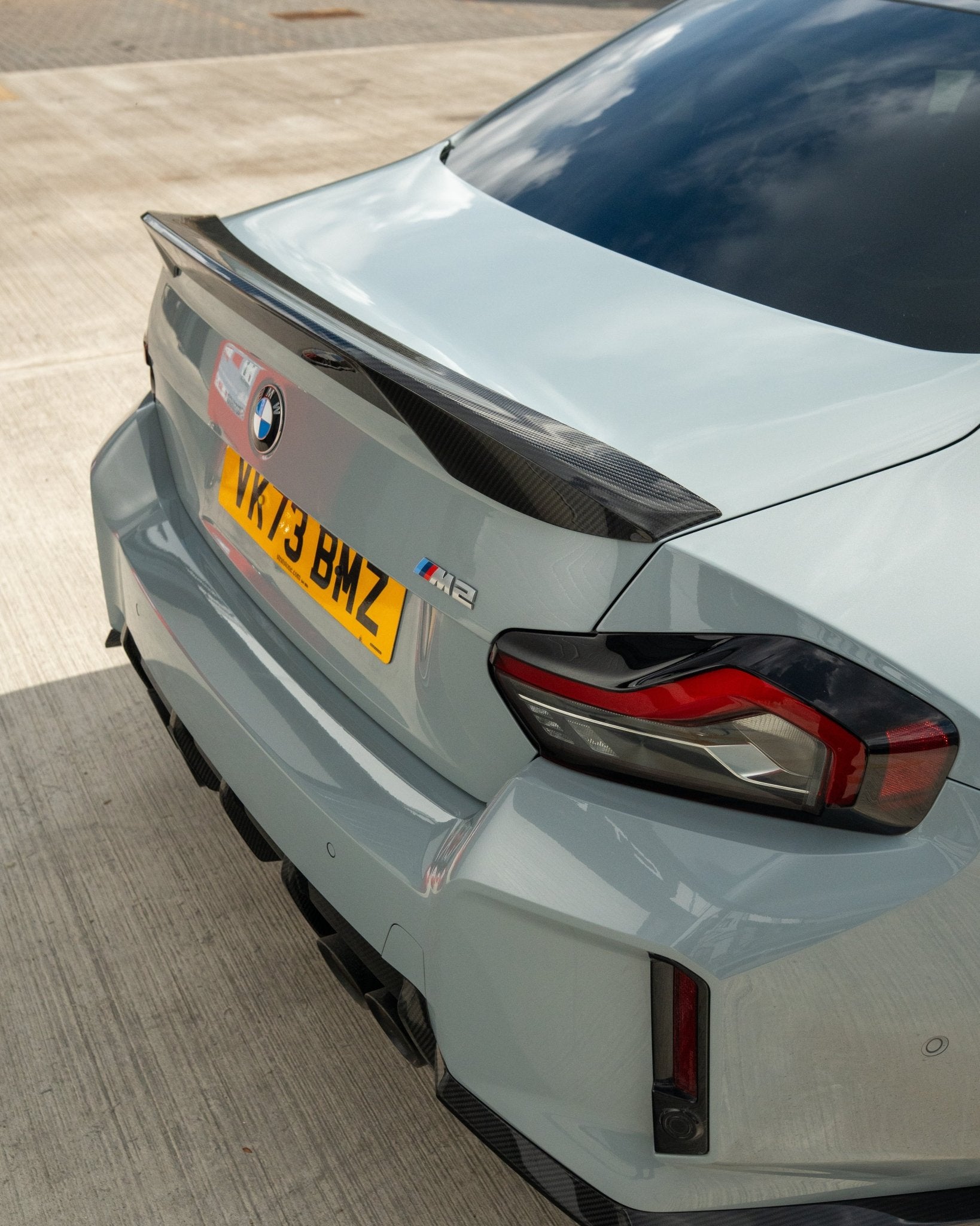 BMW G87 M2 / G42 2 SERIES 2022+ CARBON FIBRE SPOILER - CT DESIGN - KITS UK