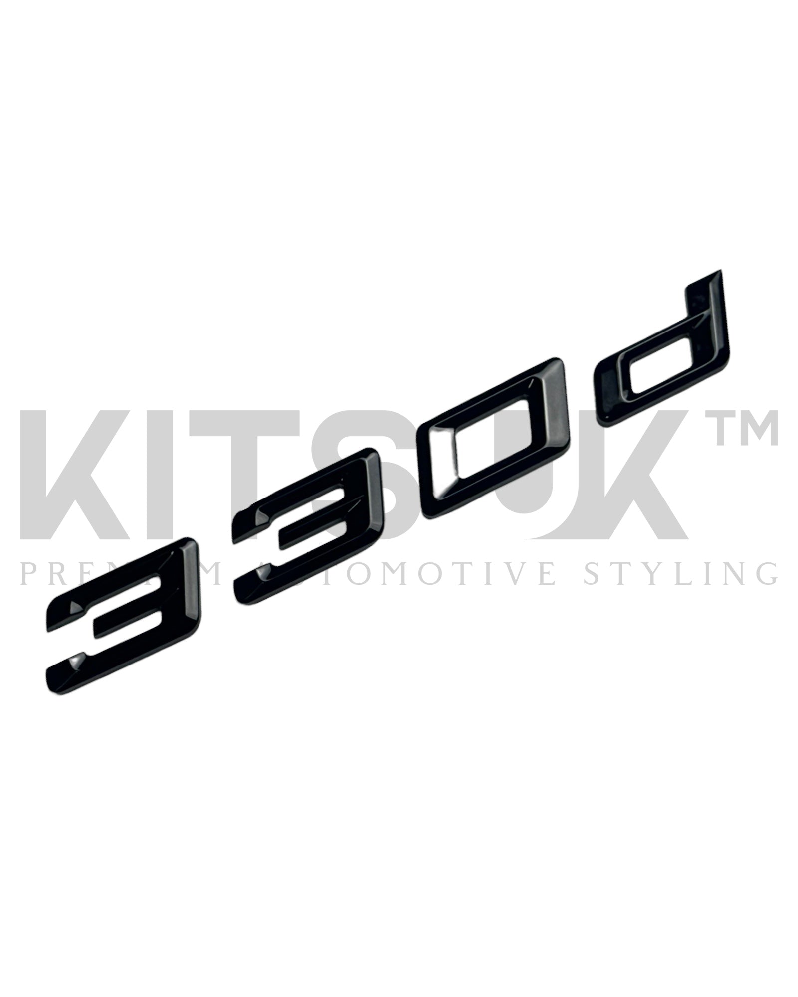 BMW F & G Series Black Tailgate Badges