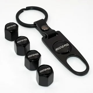 Valve Caps & Bottle Opener Set