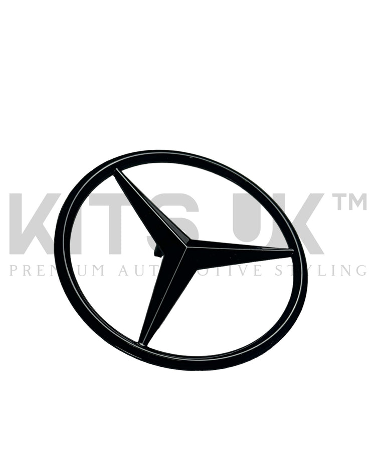 Mercedes W177 A35 A45 Gloss Black Tailgate Star Badge