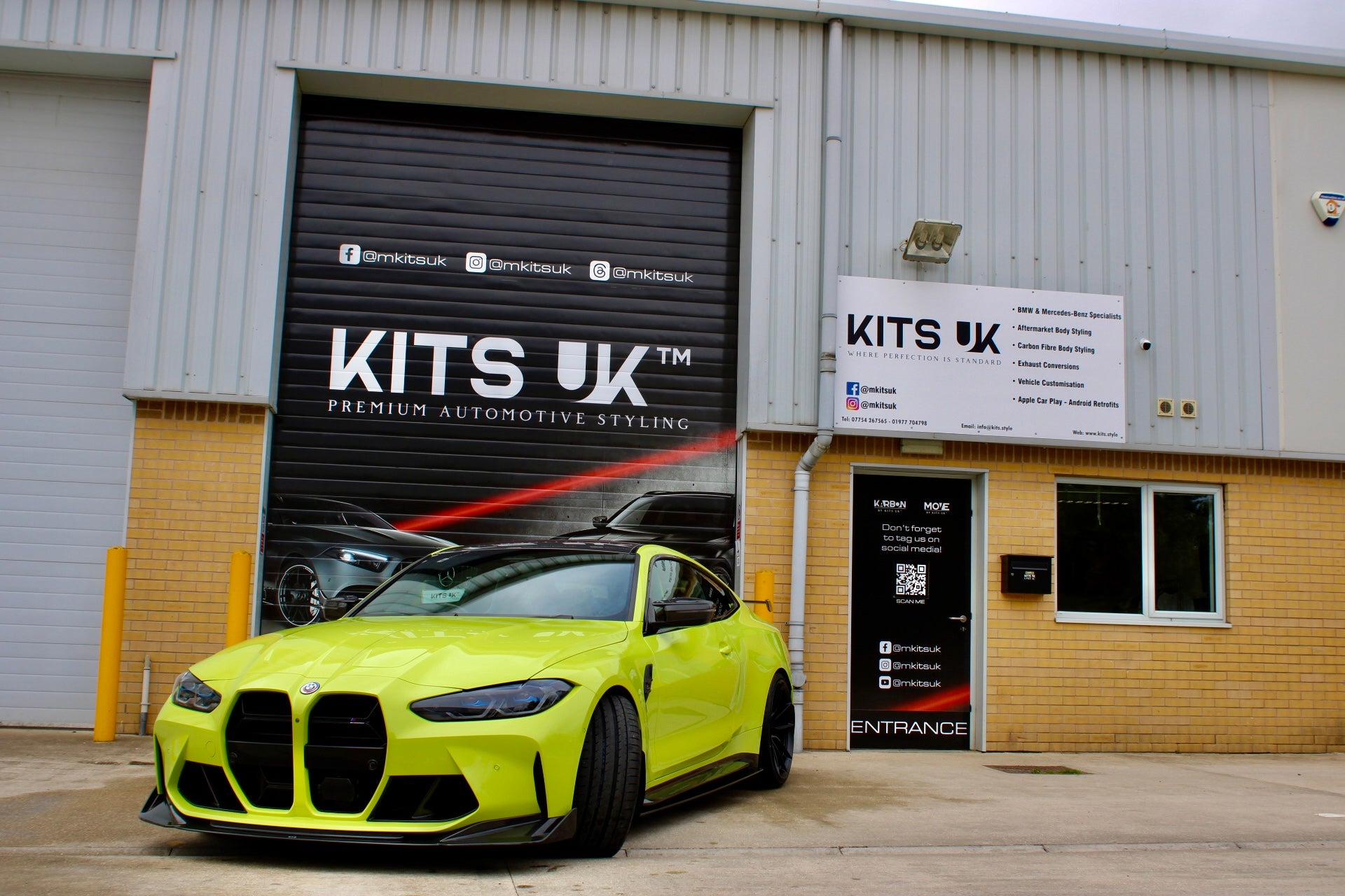 BMW G80/G81/G82/G82 Gloss Black CSL Style Grille (With/Without ACC)