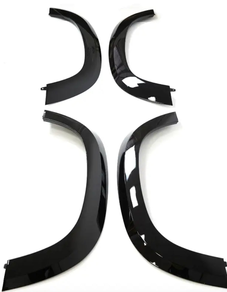 Defender 90 2021+ Flared Arches Package Gloss Black - KITS UK