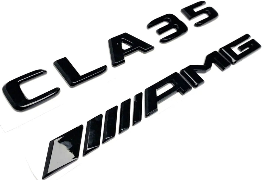 Mercedes C118 CLA35 Black Badge Package (With Front Grille Star)