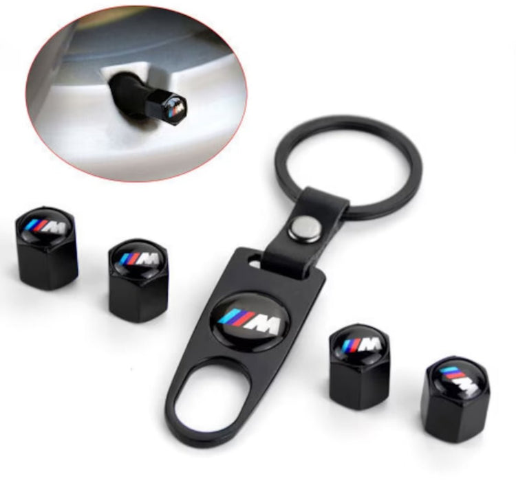 Valve Caps & Bottle Opener Set