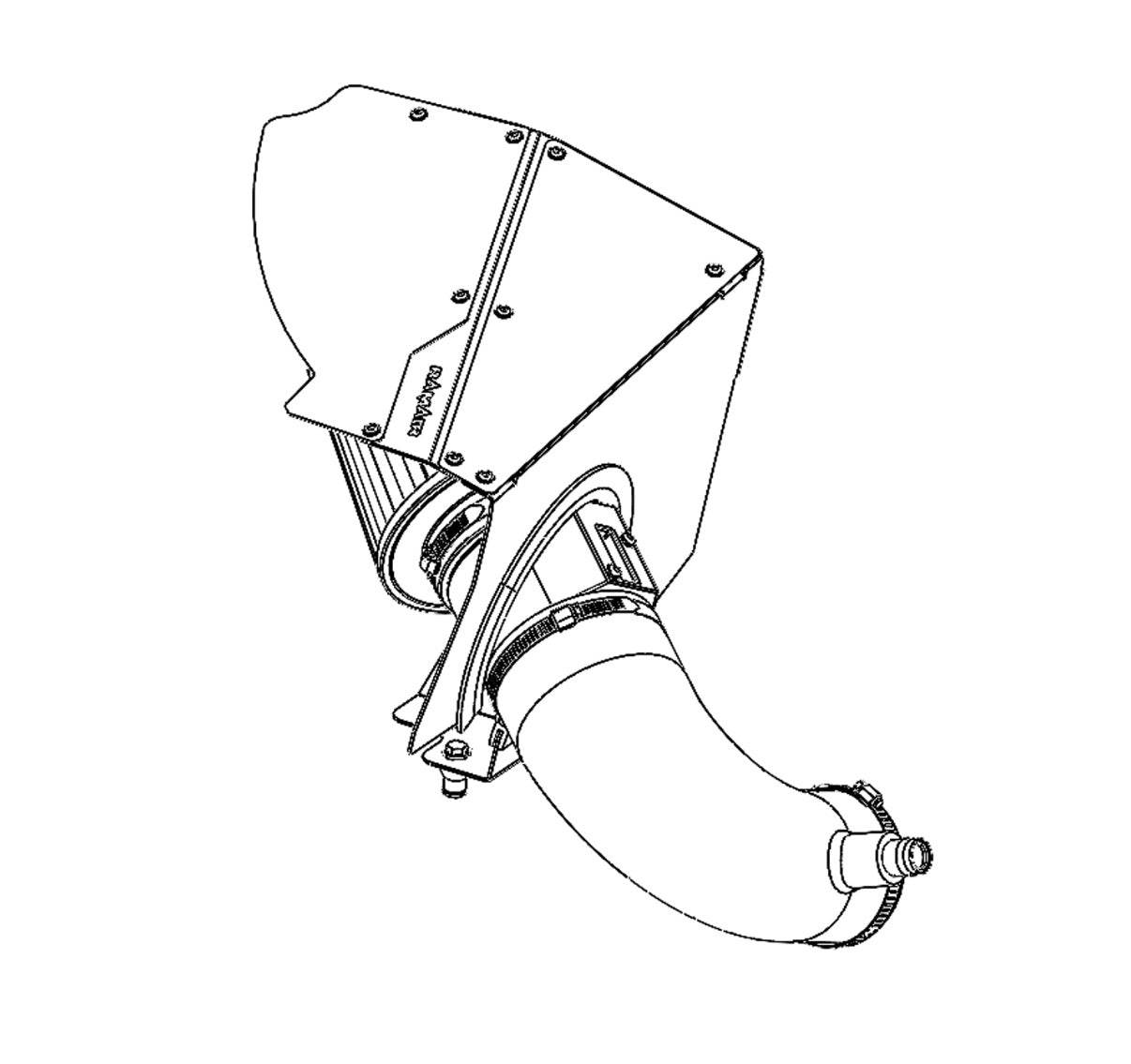 Pleated Intake Kit for BMW GXX M240i/340i/440i