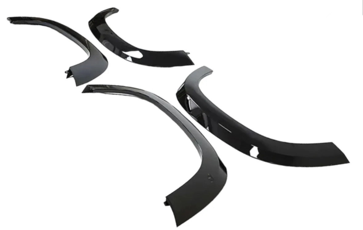 Defender 90 2021+ Flared Arches Package Gloss Black - KITS UK