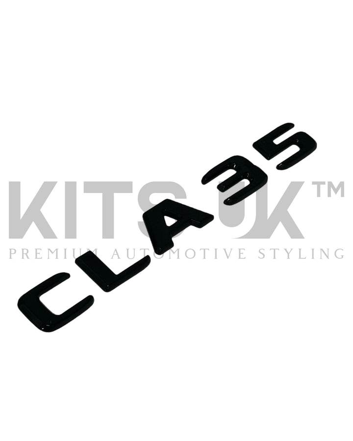 Mercedes CLA35 Gloss Black Tailgate Badge