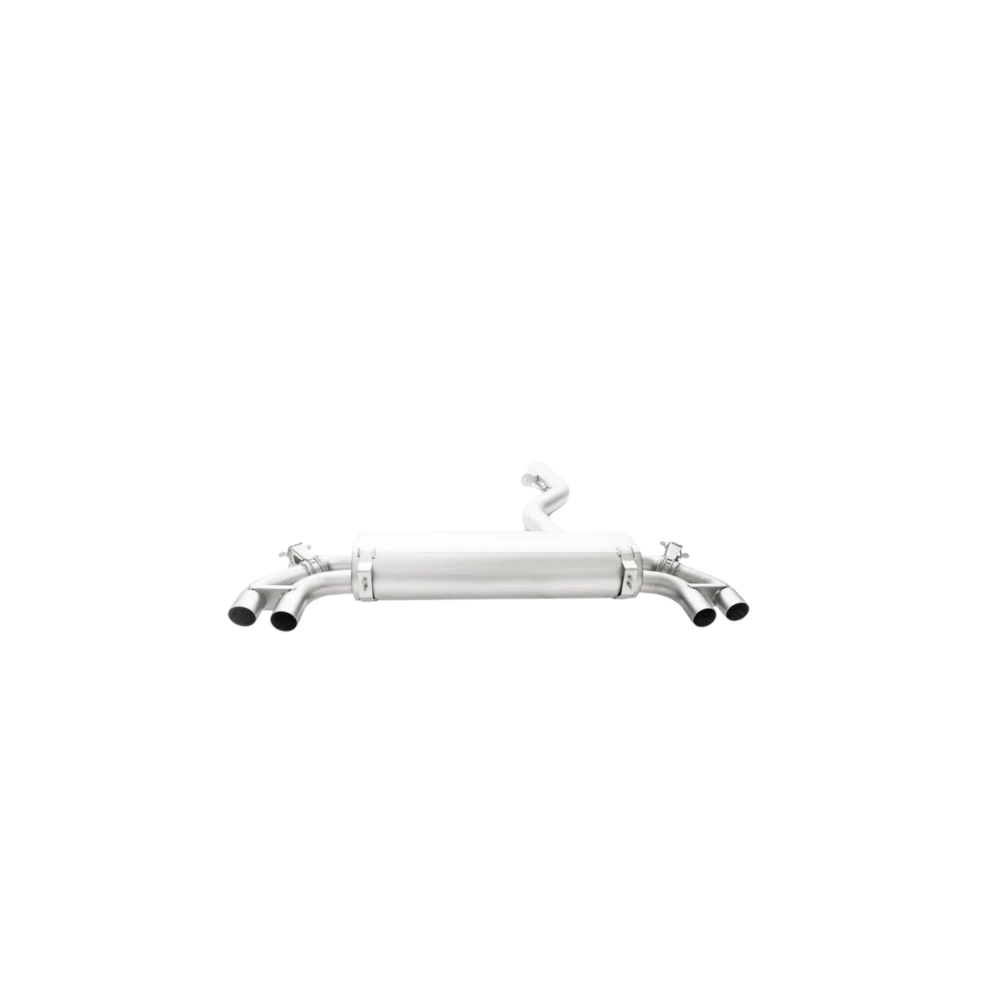 BMW 2 Series G42, Coupe M240i(x) 3.0l 275kW 11/2021=> (B58B30B, mit OPF/with GPF) Cat - back - system L/R quad: Sport exhaust centered for BMW M240i(x) Coupe incl. (EC - ) approval - KITS UK