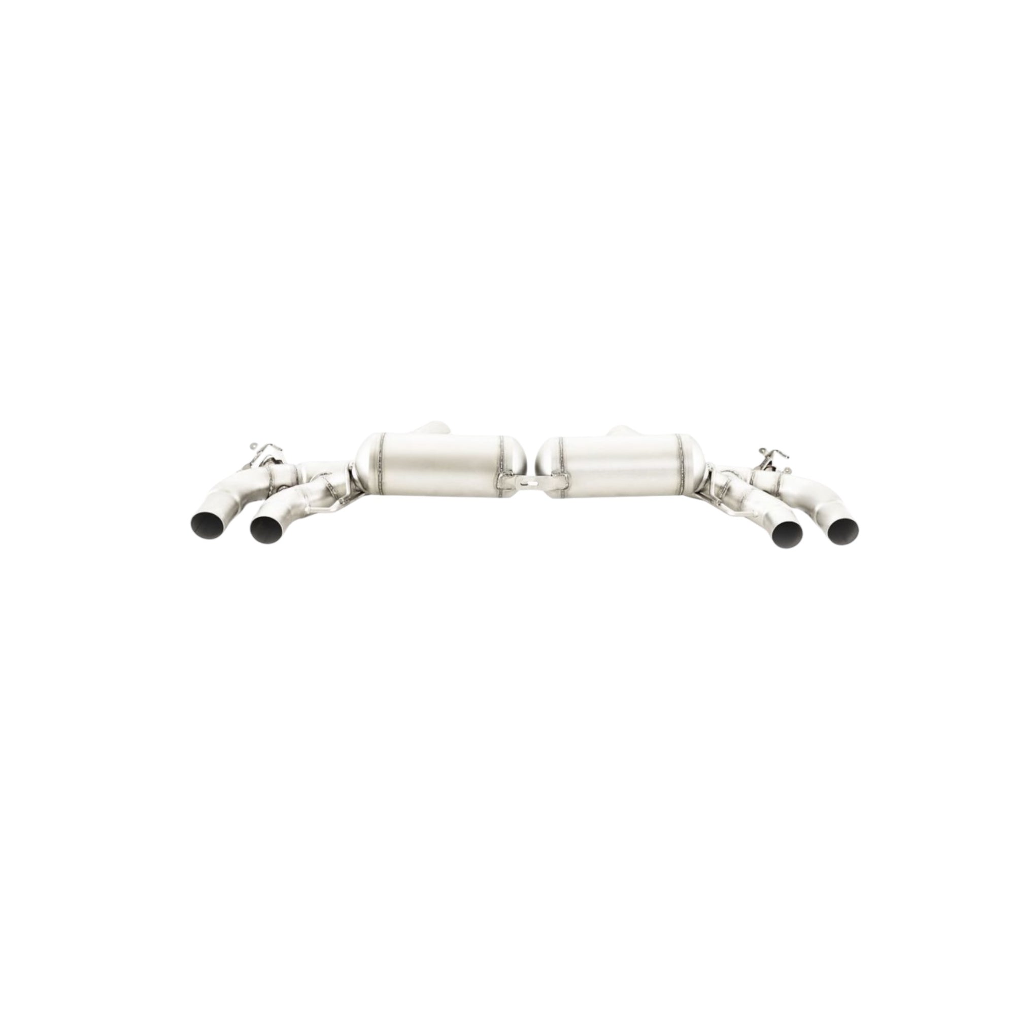 BMW M5 F90 xDrive 4.4l V8 441kW 12/2017=> S63B44Tx RACING axle - back - system L/R, stainless steel, with integrated valves, NO (EC - ) APPROVAL - KITS UK