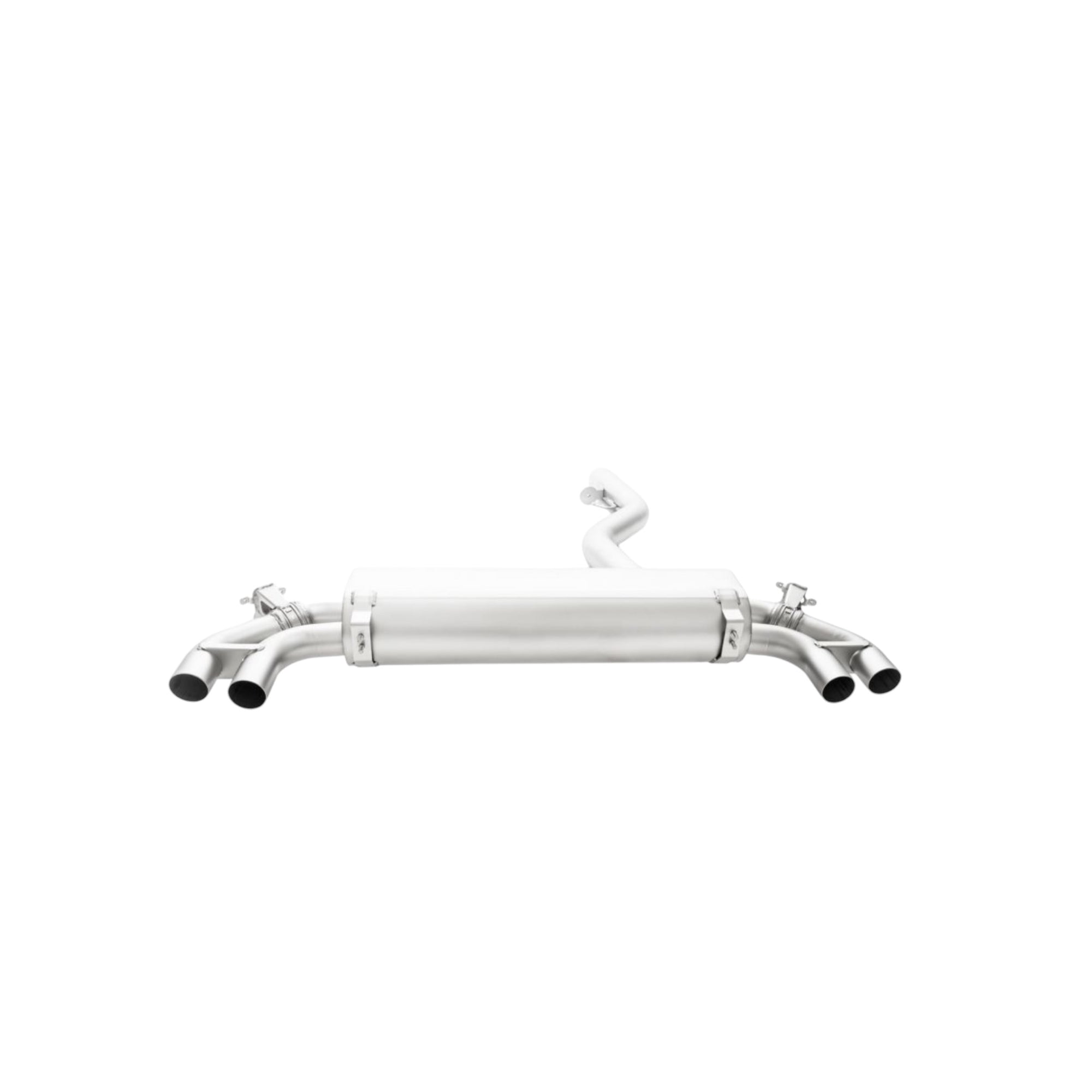 BMW 3 Series G20, Sedan (G3L) 2.0l Turbo, 330i xDrive 190kW 10/2018=> (B48B20B, mit OPF/with GPF) Axle - back - system L/R: Sport exhaust centered with 2 integrated valves, incl. (EEC - ) approval - KITS UK