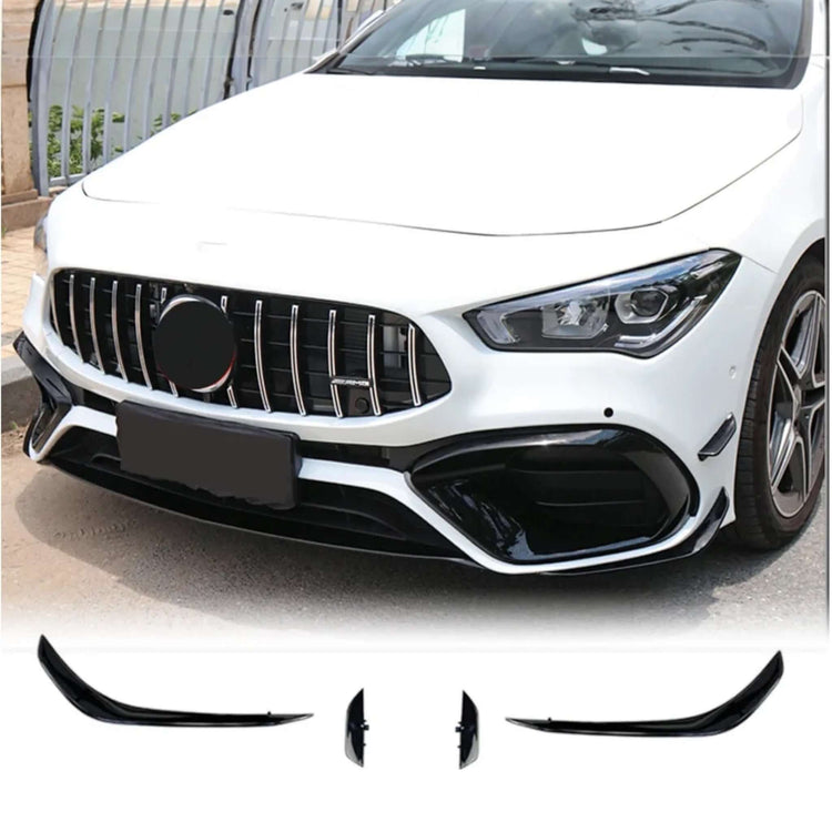 Mercedes CLA W118 C118 Front Aero Kit – Gloss Black