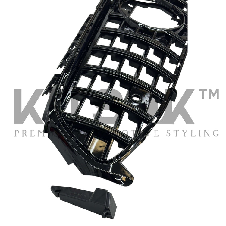 Mercedes CLA W118 C118 Panamericana Grille | Gloss Black AMG Line