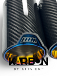BMW F Series Carbon Fibre Twin Tips