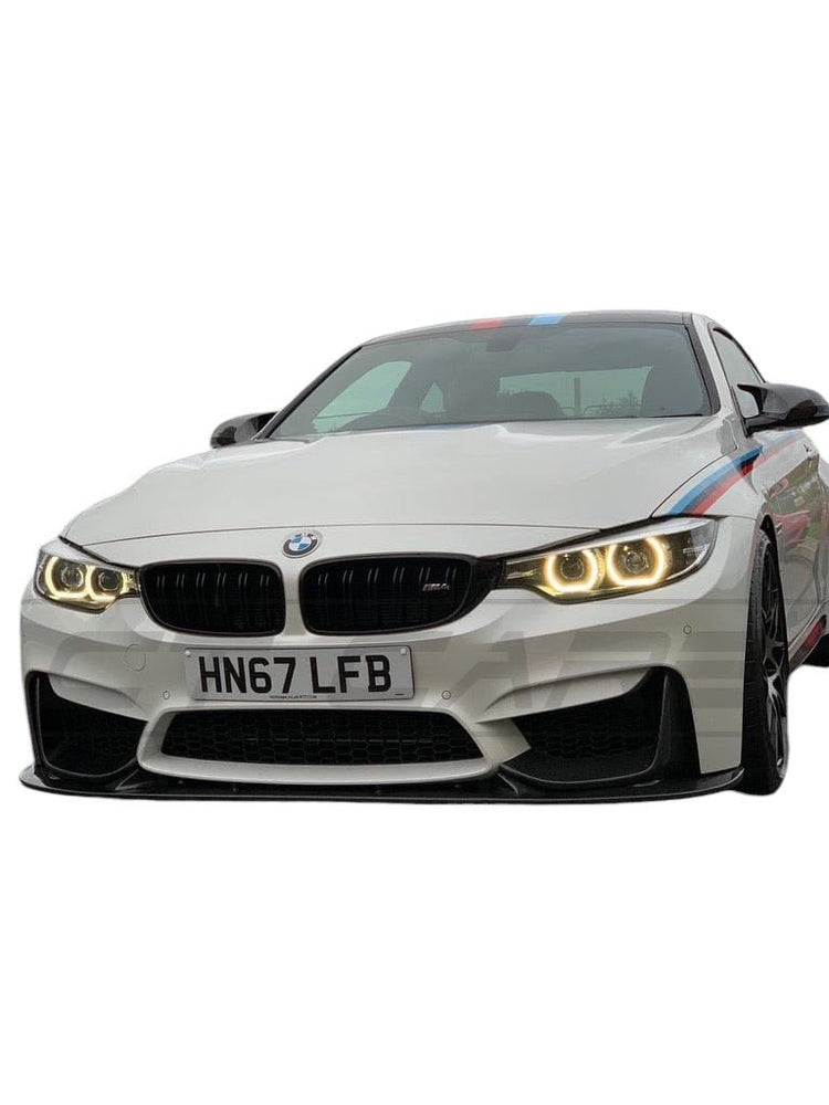 BMW M3 M4 F80 F82 F83 Carbon Fibre Splitter 3D Style