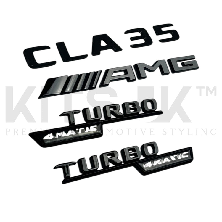 Mercedes C118 CLA35 Black Badge Package – (Without Front Grille Star)