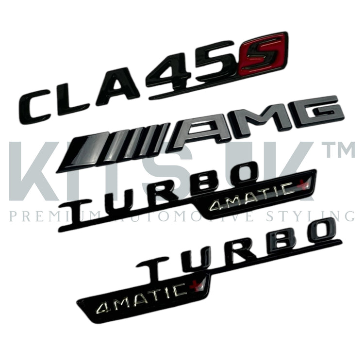 Mercedes C118 CLA45s Black Badge Package (Without Front Grille Star)