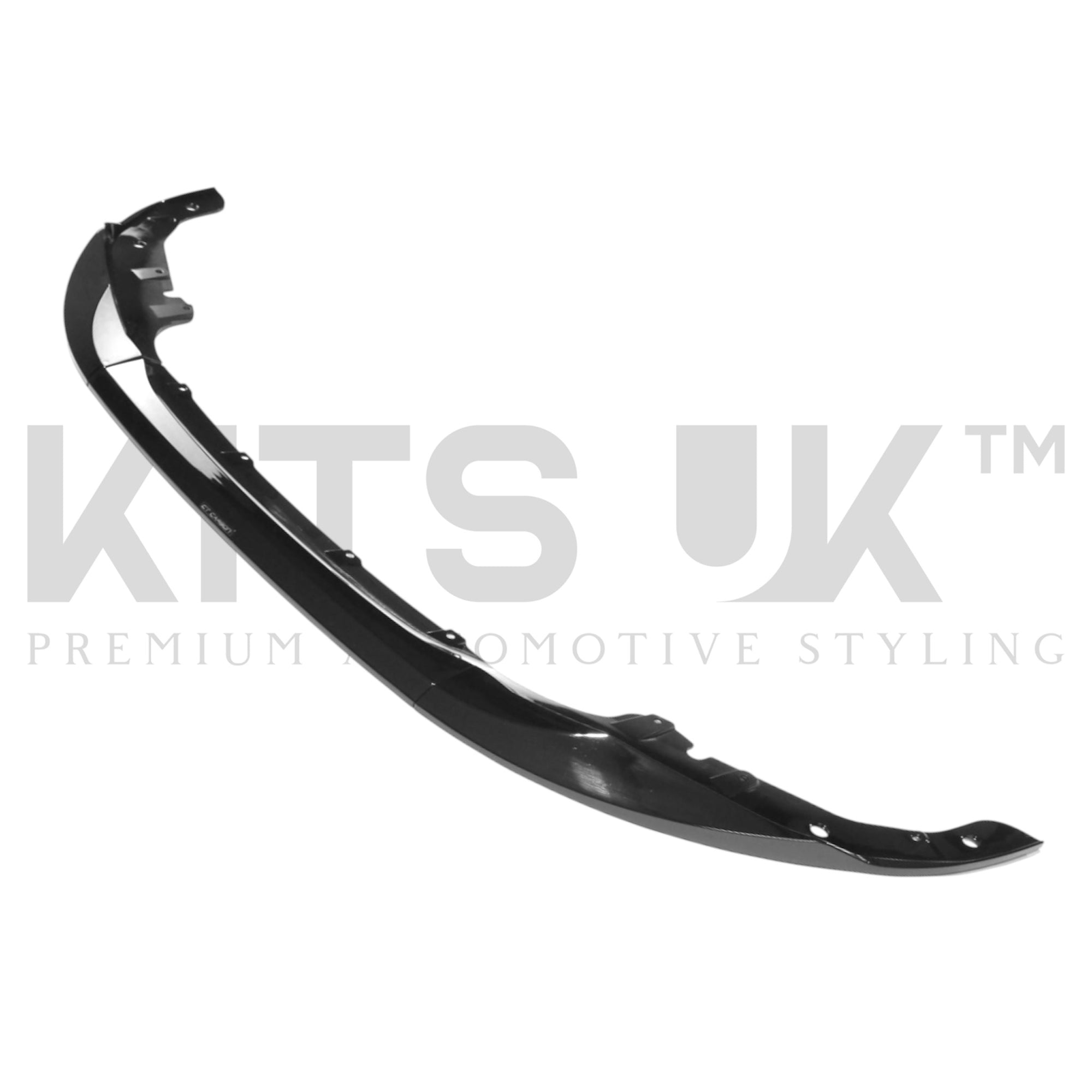 BMW 4 Series G22/G23 Pre - LCI Front Splitter - Gloss Black - KITS UK
