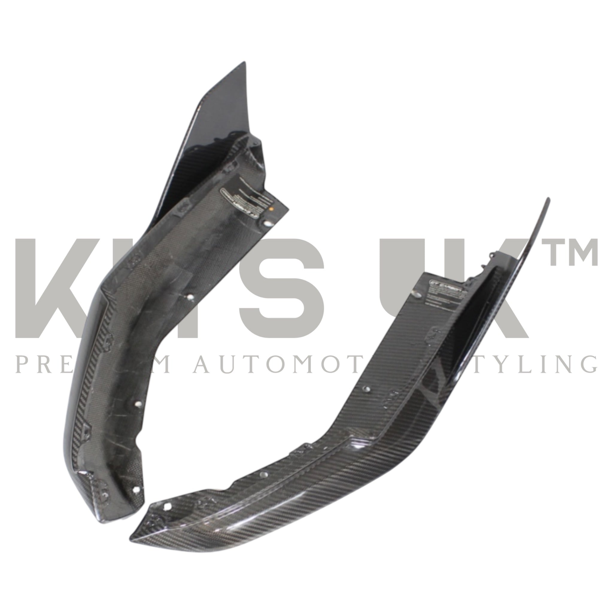 BMW G80/G81 M3 - Carbon Fibre Rear Bumper Corners MP Style - KITS UK