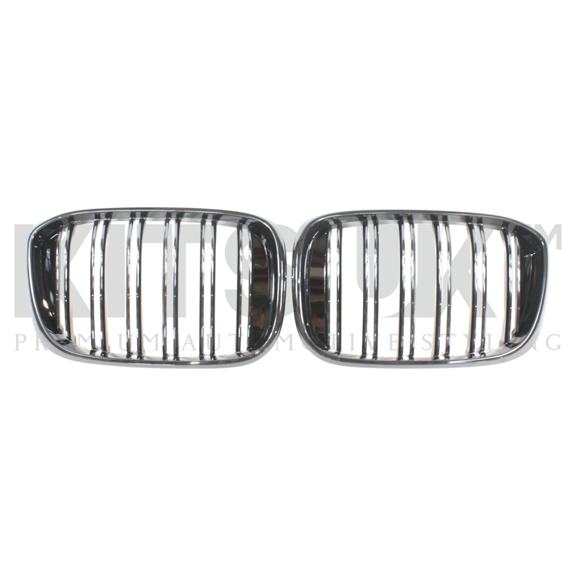 BMW X3 - G01 Dual Line Grilles (Gloss Black) - KITS UK