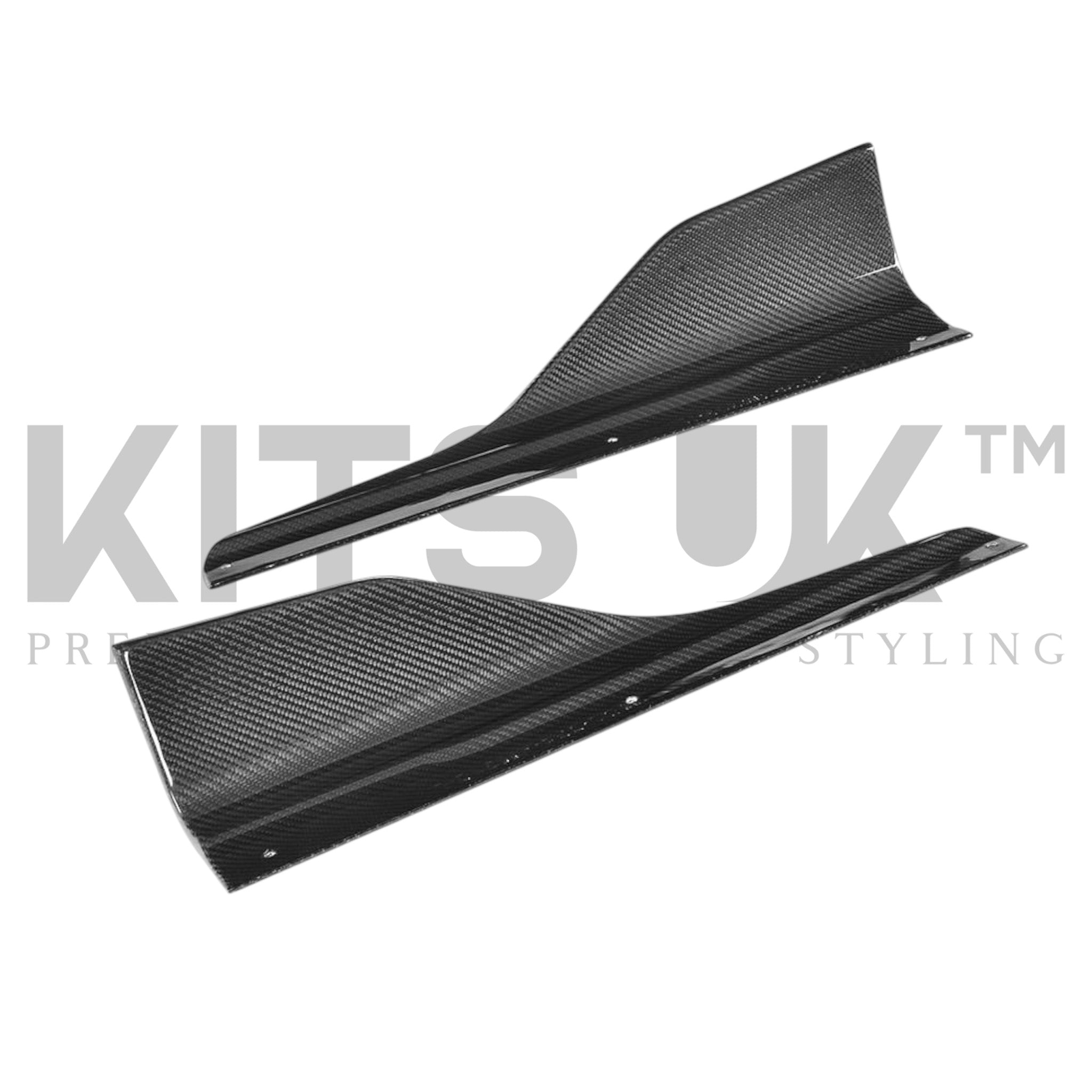 BMW M2/M2C F87 MP Style Carbon Fibre Side Winglets - KITS UK