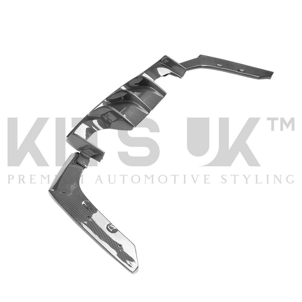 BMW M3/M4 (F80/F82/F83) Carbon Fibre V Style Diffuser - KITS UK