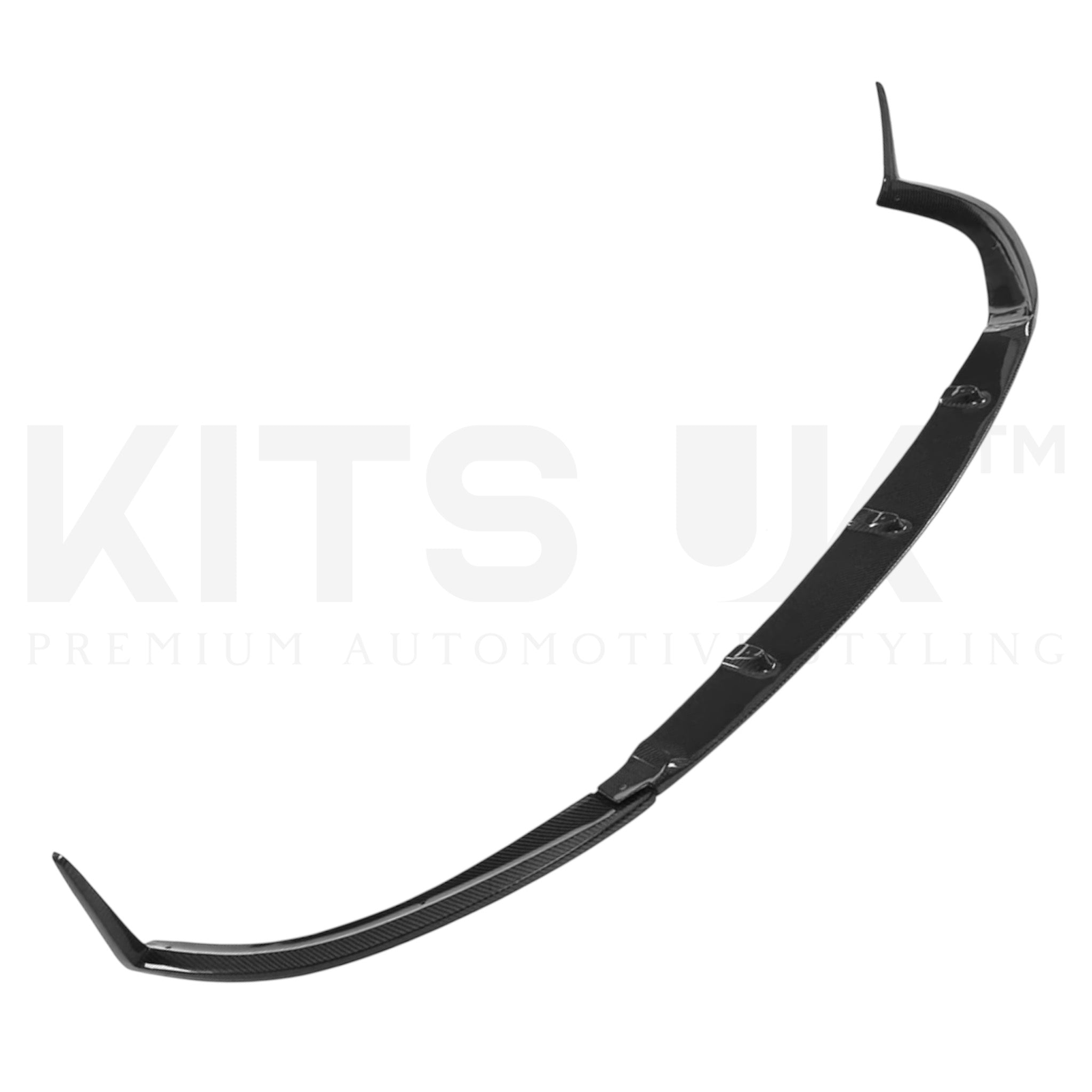 Mercedes C63 W205 Coupé/Convertible Carbon Fibre Splitter - ED1 STYLE - KITS UK