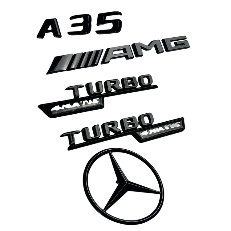 Mercedes A35 Black Badge Package (WITHOUT FRONT GRILLE STAR)