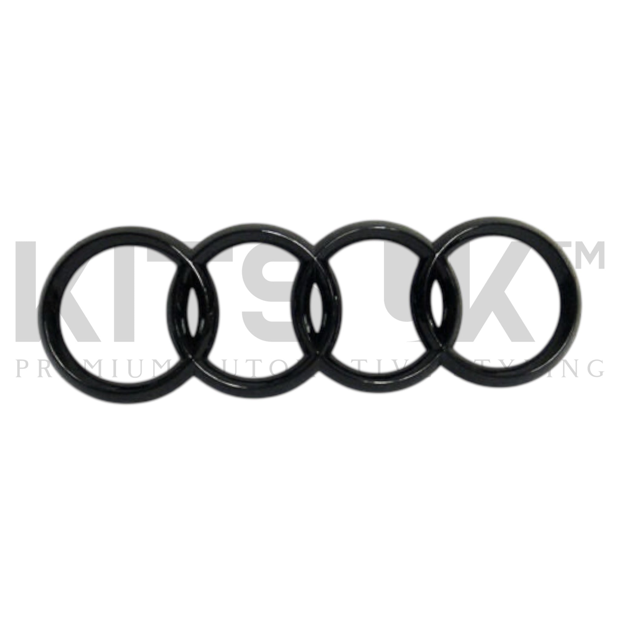 Audi Tailgate Replacement Badge (Gloss Black)
