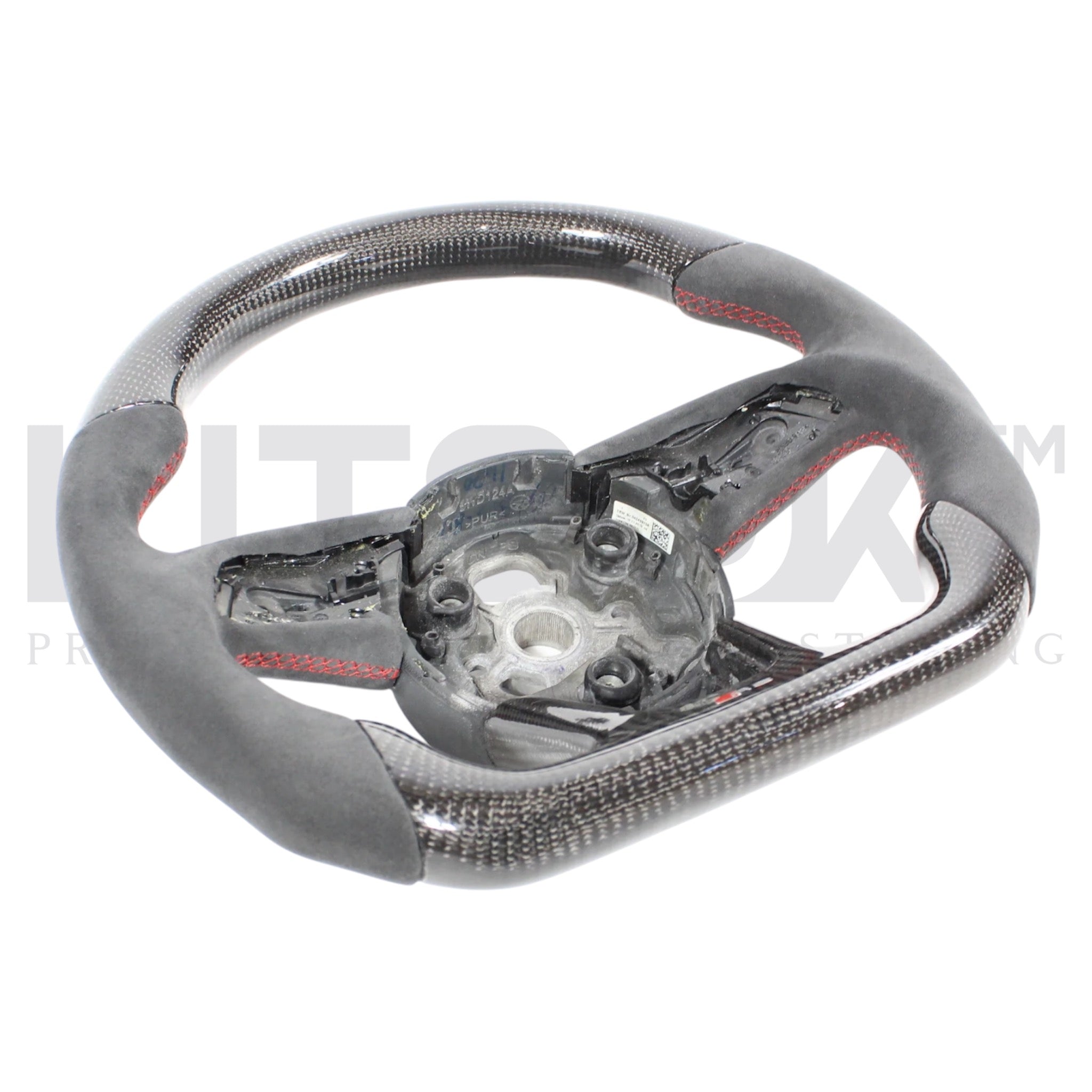 AUDI RS CARBON FIBRE / ALCANTARA STEERING WHEEL - KITS UK
