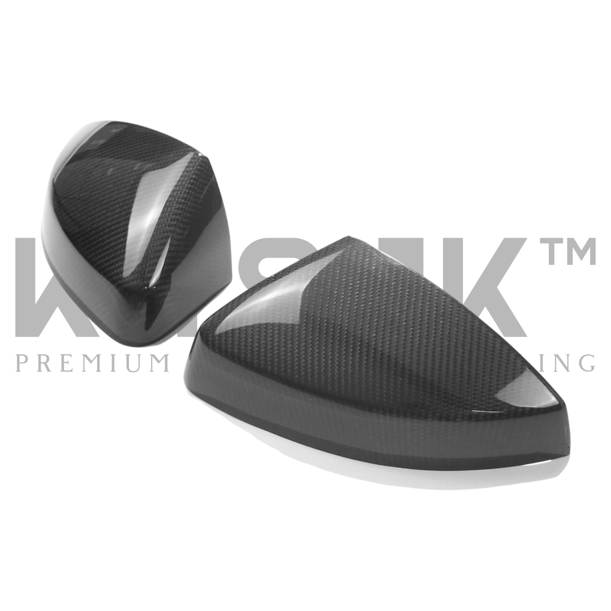 AUDI A3/S3/RS3 8V PRE-PREG CARBON FIBRE MIRRORS - WITHOUT LANE ASSIST - KITS UK