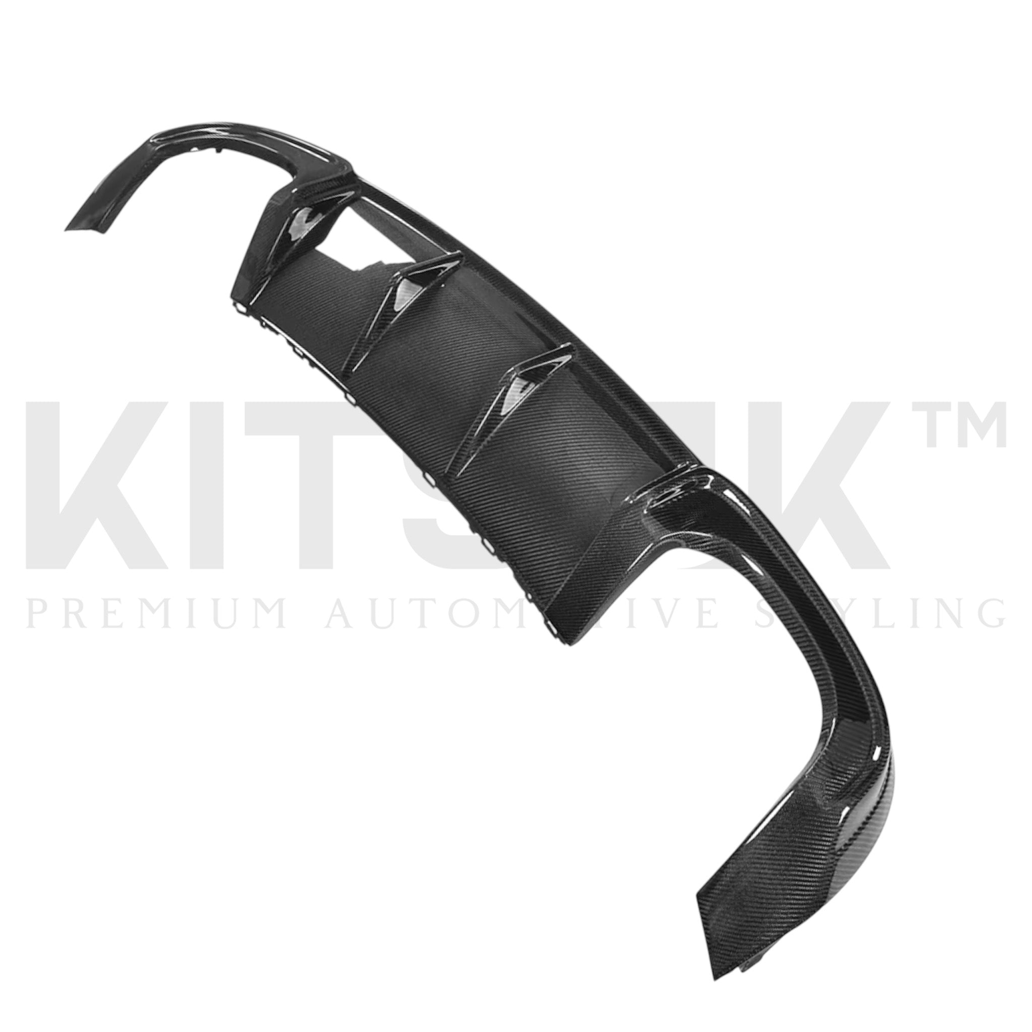AUDI A3 S-LINE & S3 FACELIFT 8V SALOON CARBON FIBRE DIFFUSER - KITS UK
