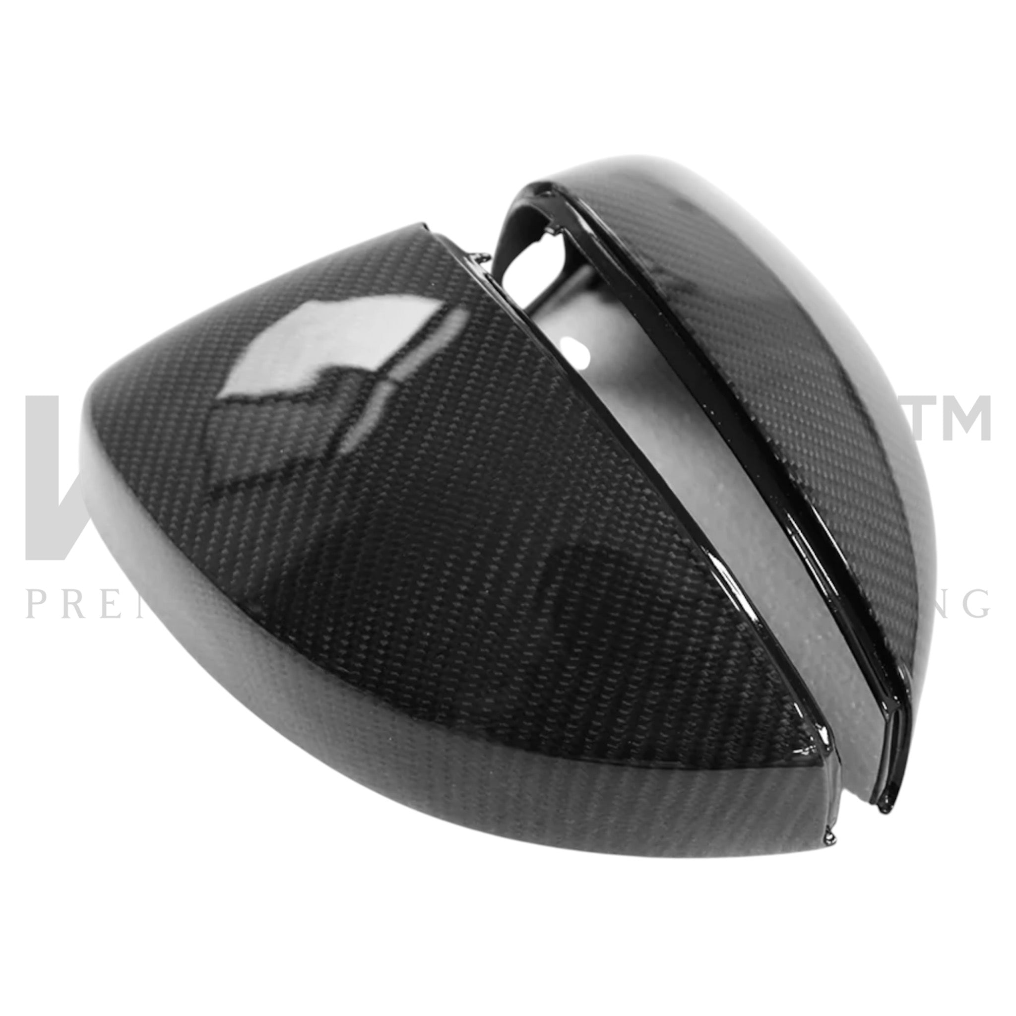 AUDI A3 S3 RS3 8V CARBON FIBRE MIRROR COVERS - WITH LANE ASSIST - KITS UK