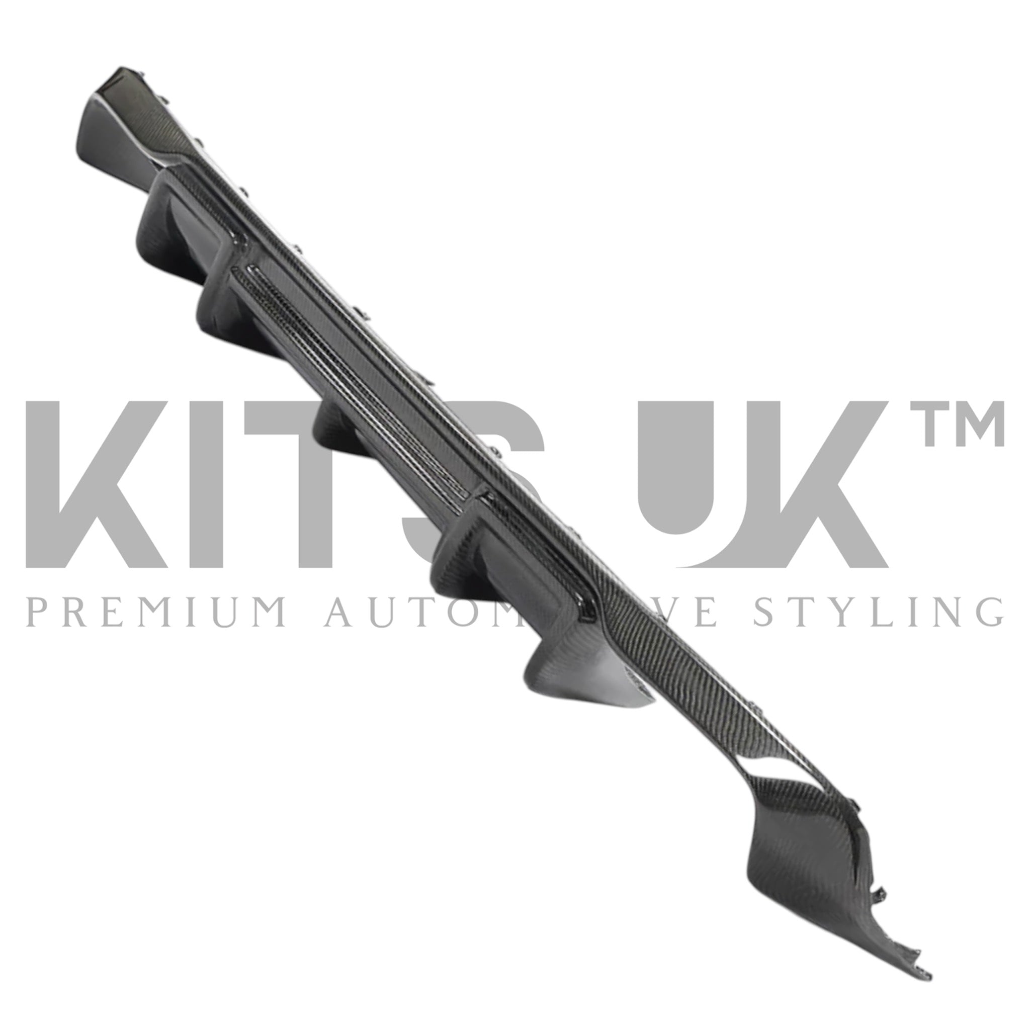 AUDI A3 S-LINE & S3 SALOON PRE-FACELIFT 8V CARBON FIBRE DIFFUSER - KITS UK